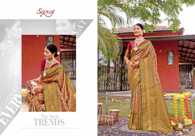 Saroj Riwaayat Silk Vol 2 Designer Silk Sarees Wholesale Shop In Surat
